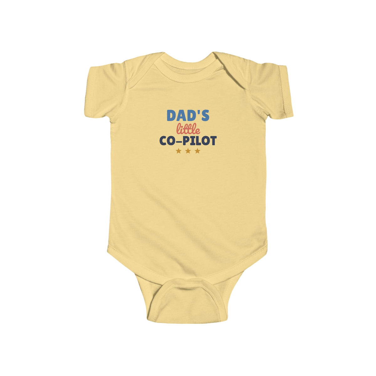 Dad's Little Co-Pilot Baby Bodysuit, Daddy and Baby Outfit