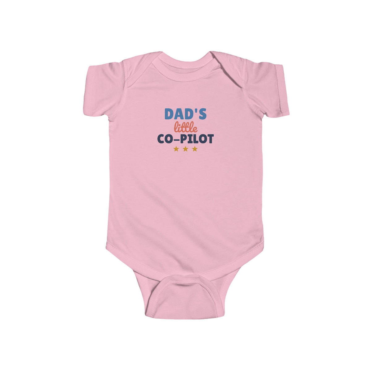 Dad's Little Co-Pilot Baby Bodysuit, Daddy and Baby Outfit