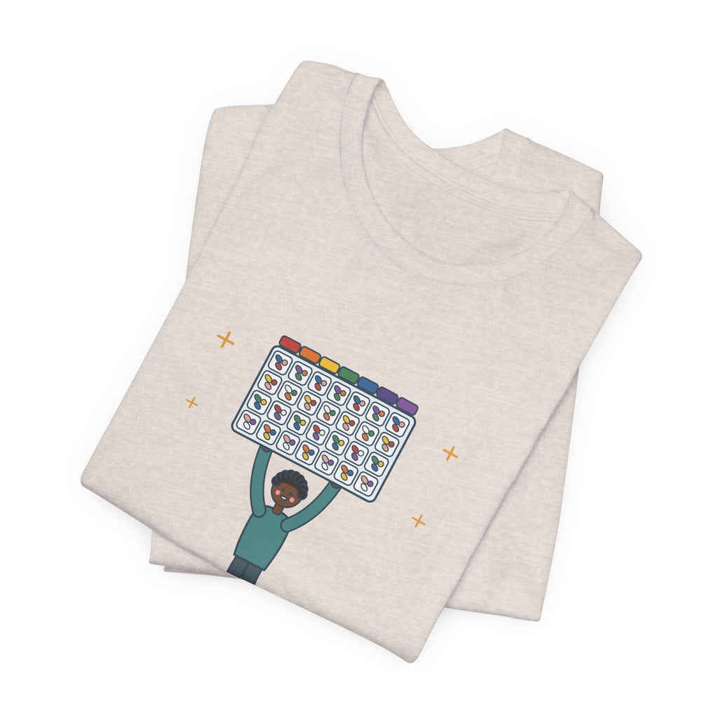 Transplant Nurse T-Shirt - Nineteen Meds. One Very Organized Pill Box. Transplant Nursing Tee