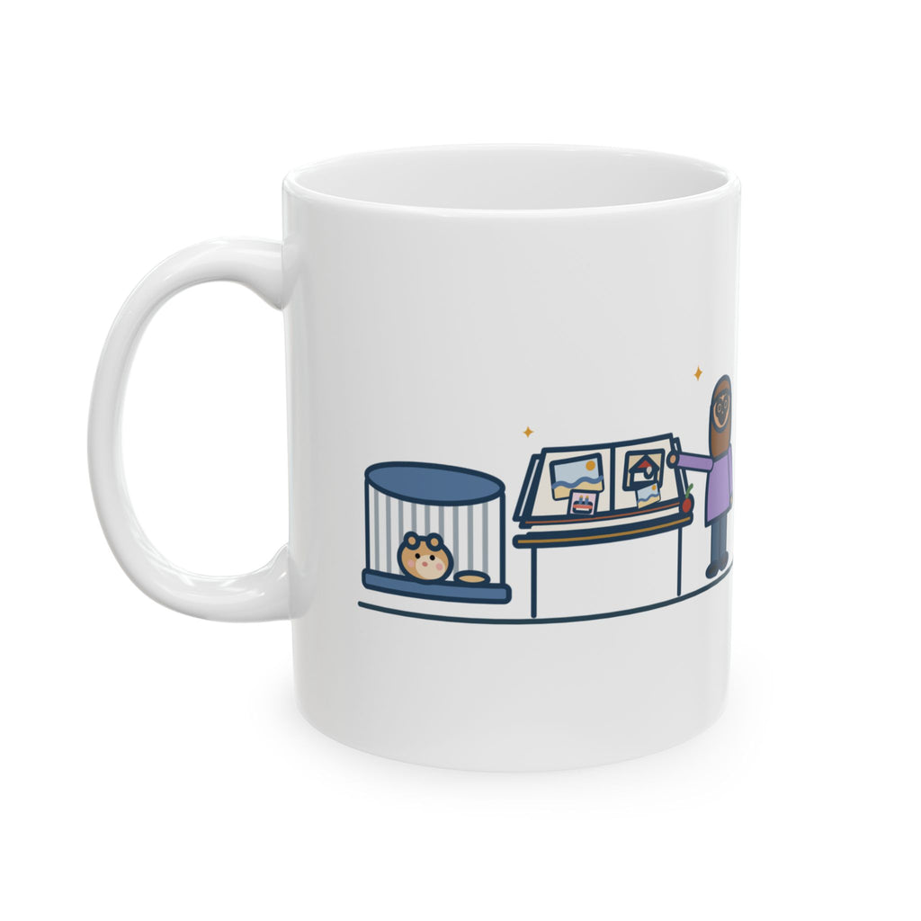 Class Pet Mug, Went Home with a Different Family Every Weekend, Came Back with a Scrapbook, Funny Coffee Mug 11oz