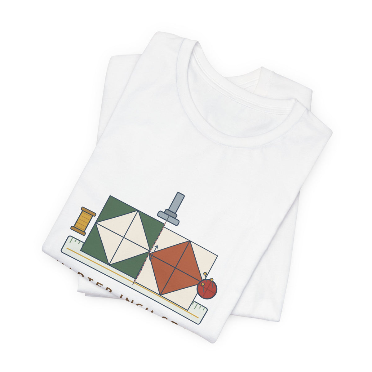 Quilting T-Shirt - Quarter-Inch Seam. Quarter-Inch-Ish. Funny Quilter Tee