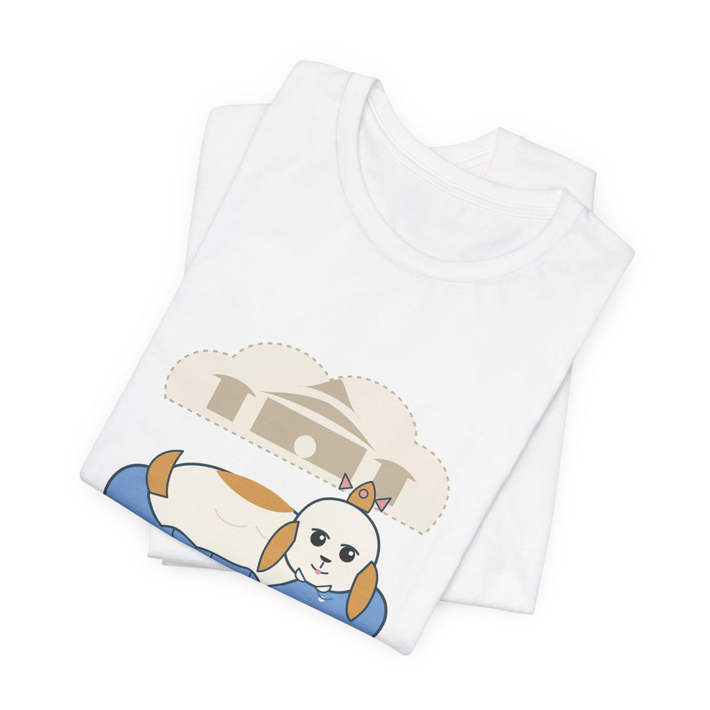 Shih Tzu T-Shirt - Palace-Bred. Futon-Based. Funny Shih Tzu Owner Tee