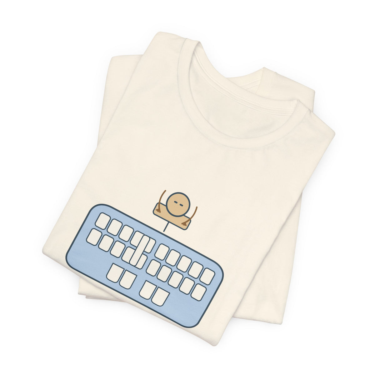 Court Reporter T-Shirt - I Can't Write a Nod Stenographer Humor Tee