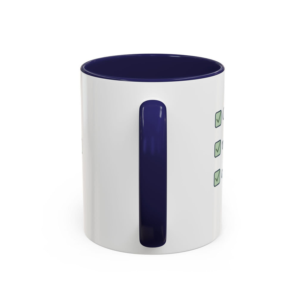 Pharmacist Accent Mug - Counted, Verified, Caffeinated Pharmacy Coffee Mug Gift