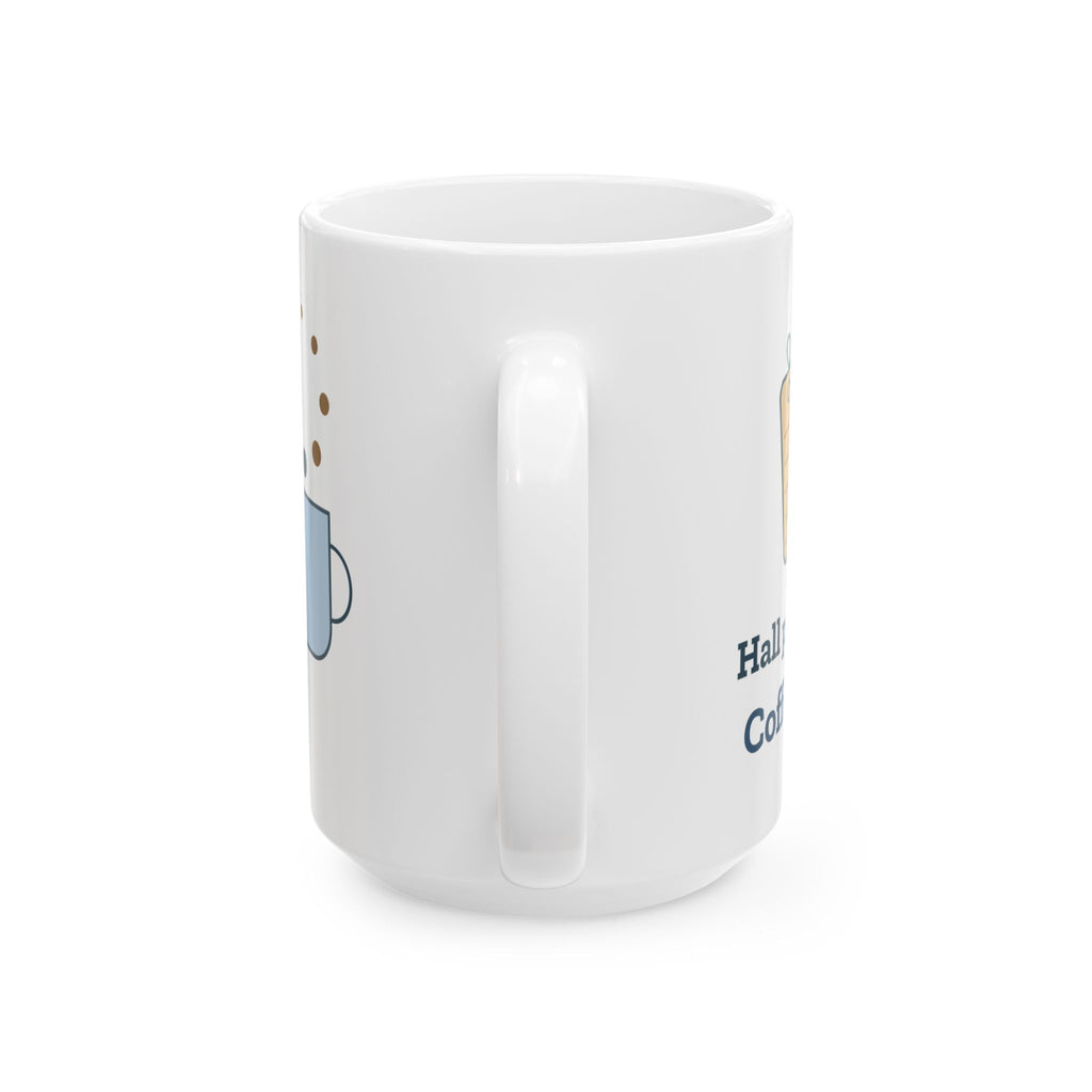Large 15oz Teacher Mug - Hall Pass Approved. Coffee Pending. Big Desk Mug for Teachers