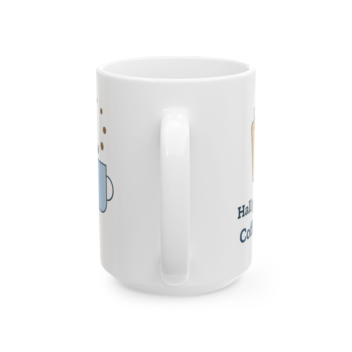 Large 15oz Teacher Mug - Hall Pass Approved. Coffee Pending. Big Desk Mug for Teachers