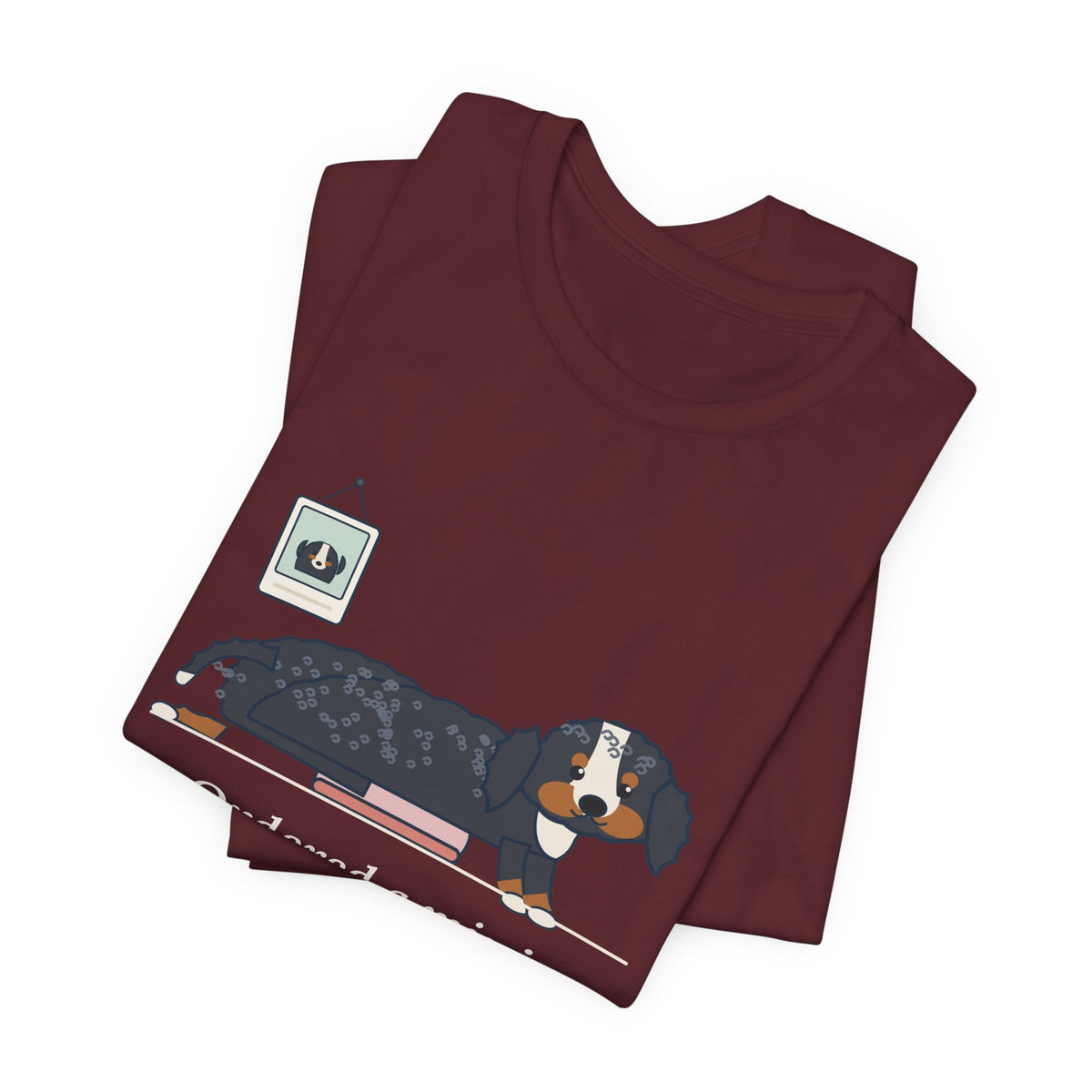 Bernedoodle T-Shirt - Ordered a Mini. Got Ninety Pounds. Funny Doodle Owner Tee