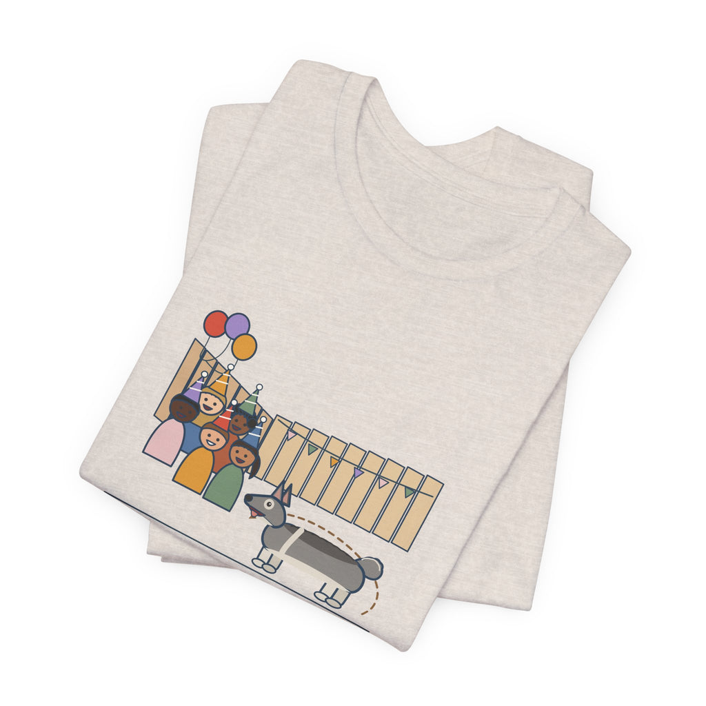 Swedish Vallhund T-Shirt - Herded the Whole Birthday Party Into One Corner