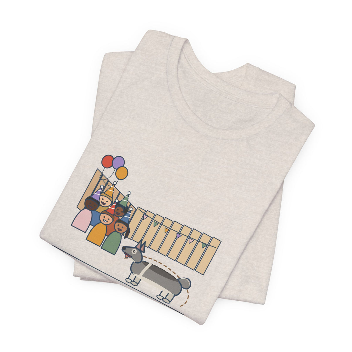 Swedish Vallhund T-Shirt - Herded the Whole Birthday Party Into One Corner