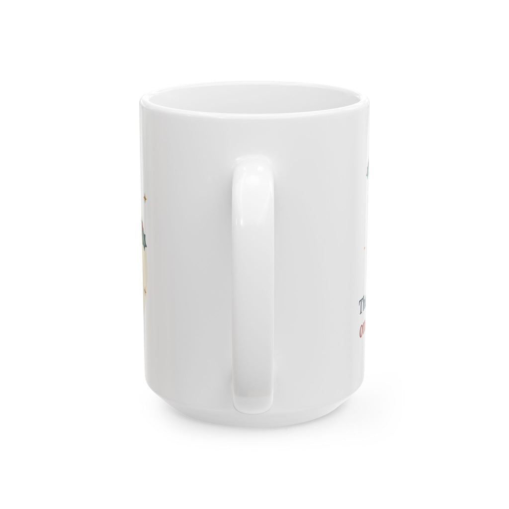 Large 15oz Peds ER Holiday Mug - The X-Ray Shows One Jingle Bell. Radiology Tech Gift