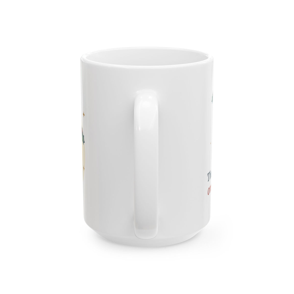 Large 15oz Peds ER Holiday Mug - The X-Ray Shows One Jingle Bell. Radiology Tech Gift