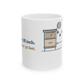 Beekeeping Coffee Mug - Bee Space: 3/8 Inch. Personal Space: 30 Feet.