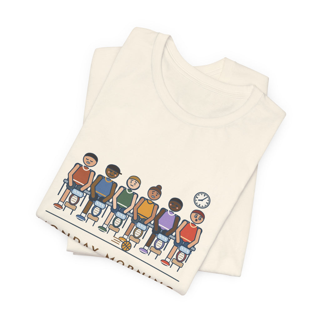 Urgent Care Nurse T-Shirt - Monday Morning, Six Ankles From the Same Pickup Game
