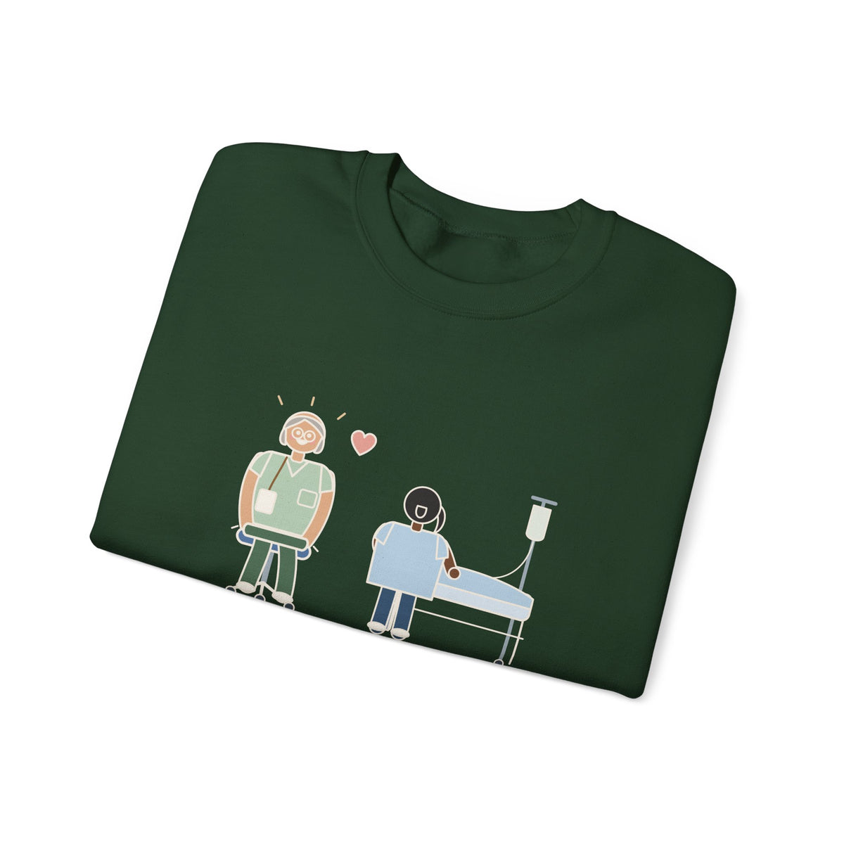 Preceptor Crewneck Sweatshirt - Sitting on My Hands. You've Got This. Nurse Mentor Gift