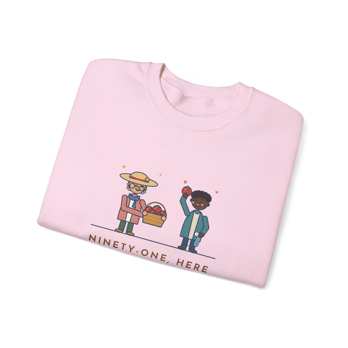 Geriatric Primary Care Nurse Crewneck Sweatshirt - Checkup Day Garden Tomatoes Gift