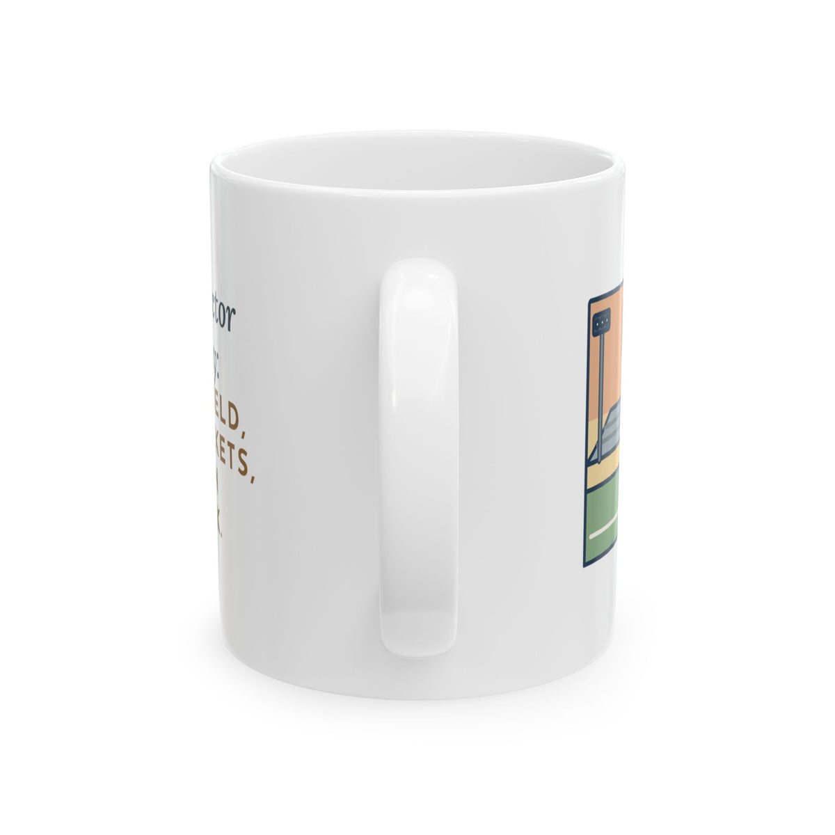 Athletic Director Mug, On a Friday, Lined the Field, Sold the Tickets, Then Ran the Clock, Funny Coffee Mug 11oz
