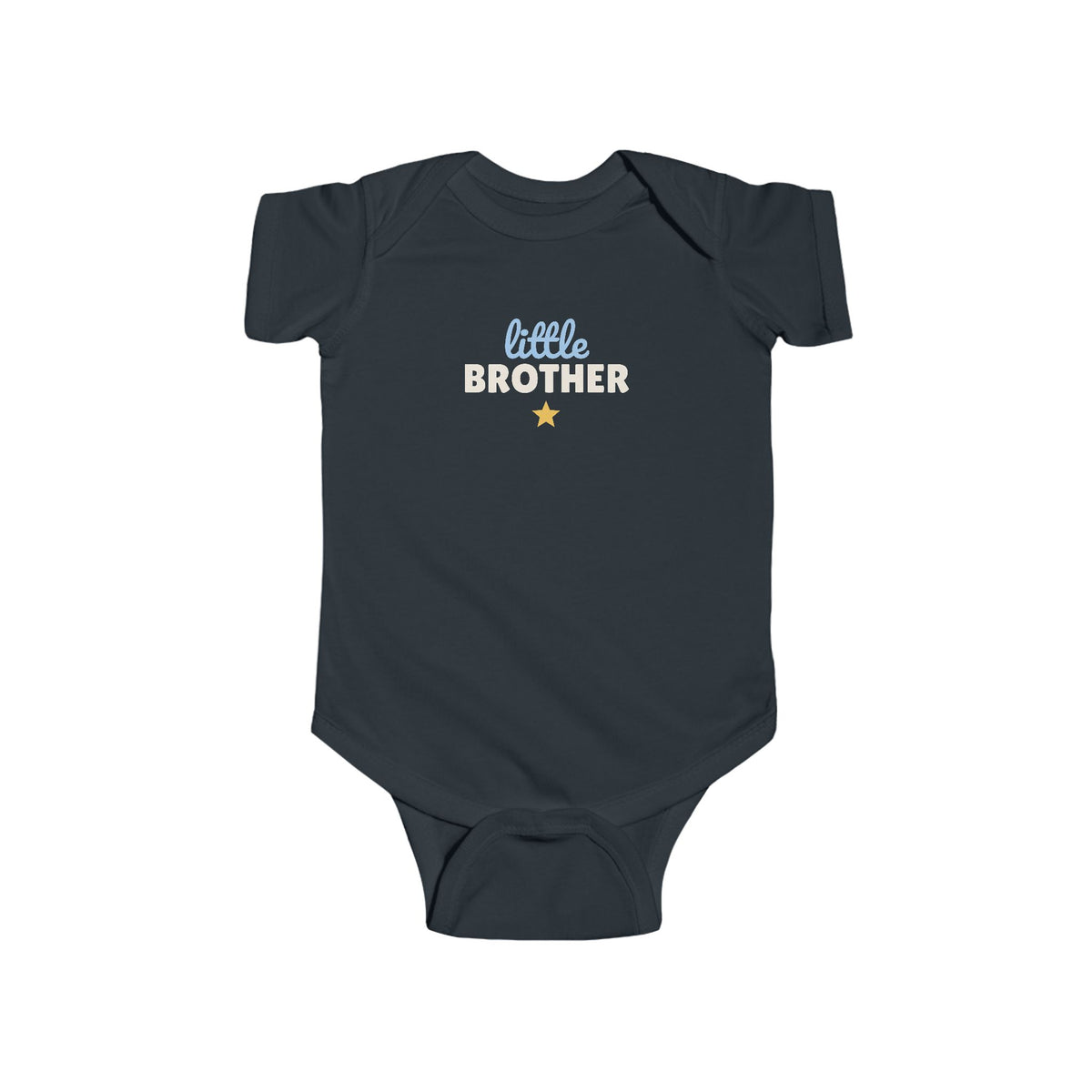 Little Brother Baby Bodysuit, Sibling Matching Newborn Outfit