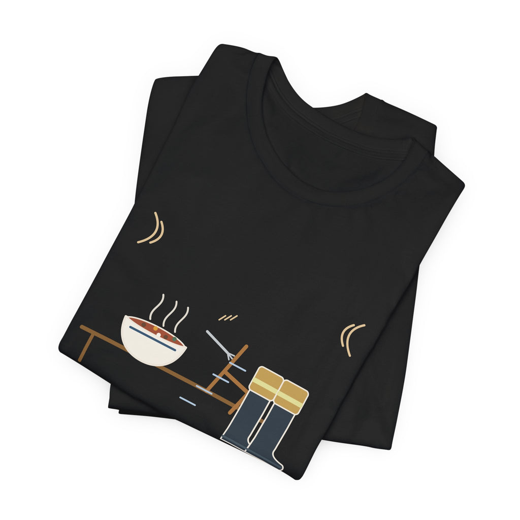 Firefighter T-Shirt - Dinner's Served. Tones Just Dropped. Funny Firehouse Tee