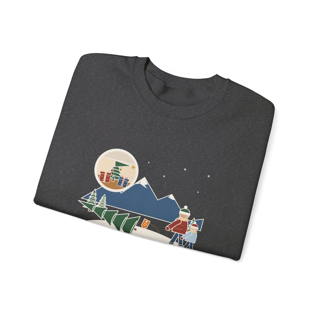 Colorado Christmas Tree Crewneck Sweatshirt - Eleven-Foot Permit Tree, Nine-Foot Ceiling