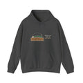 Tent Camping Hoodie - There's a Root Under My Exact Spine. Camper Hooded Sweatshirt