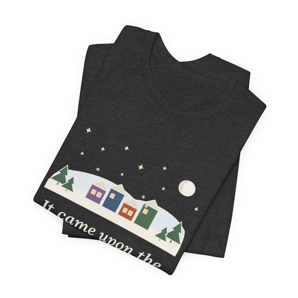 Sears Quote T-Shirt, It Came Upon the Midnight Clear, Christmas Clear Midnight Tee