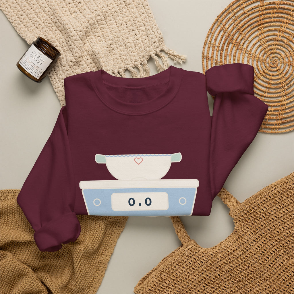 NICU Nurse Crewneck Sweatshirt - I Weigh Diapers. Professionally. Neonatal Nurse Gift