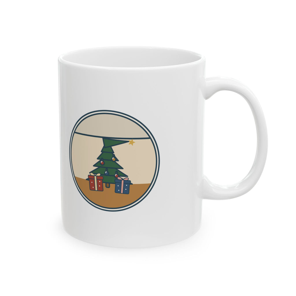 Colorado Christmas Tree Mug - Cut an Eleven-Foot Permit Tree for a Nine-Foot Ceiling