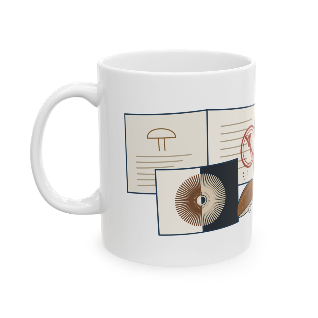 Mushroom Coffee Mug - Took a Spore Print. Still Not Eating It. Mycology Mug