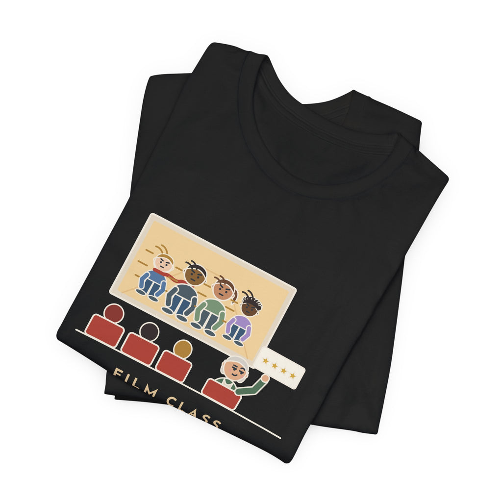 Film Studies Teacher T-Shirt - Every Group Project Has a Slow-Motion Walk Funny Film Class Tee