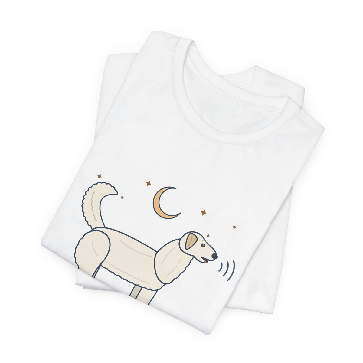 Great Pyrenees T-Shirt - On Patrol Since Sundown Pyr Owner Tee