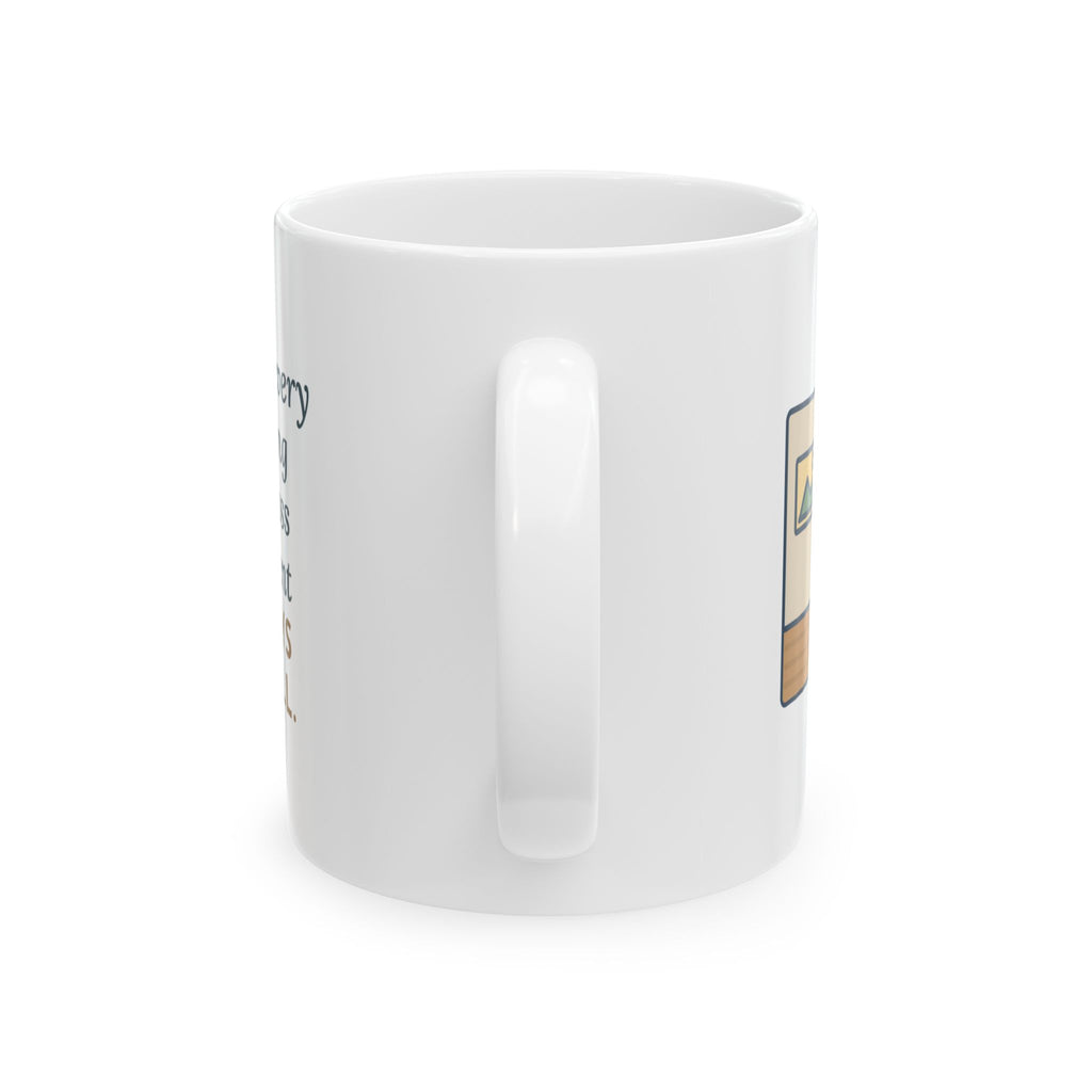 Morkie Mug, Every Winter Morning Stretched Across the Heating Vent, Funny Coffee Mug 11oz