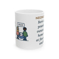 Neonatal Nurse Practitioner Mug, Born at Two Pounds Four Ounces, Went Home at Five Pounds and Loud, Funny Coffee Mug 11oz