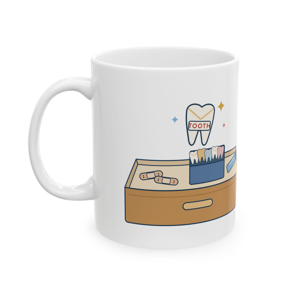 1st Grade Teacher Coffee Mug - Tooth Fell Out? I Have an Envelope for That. Teacher Gift