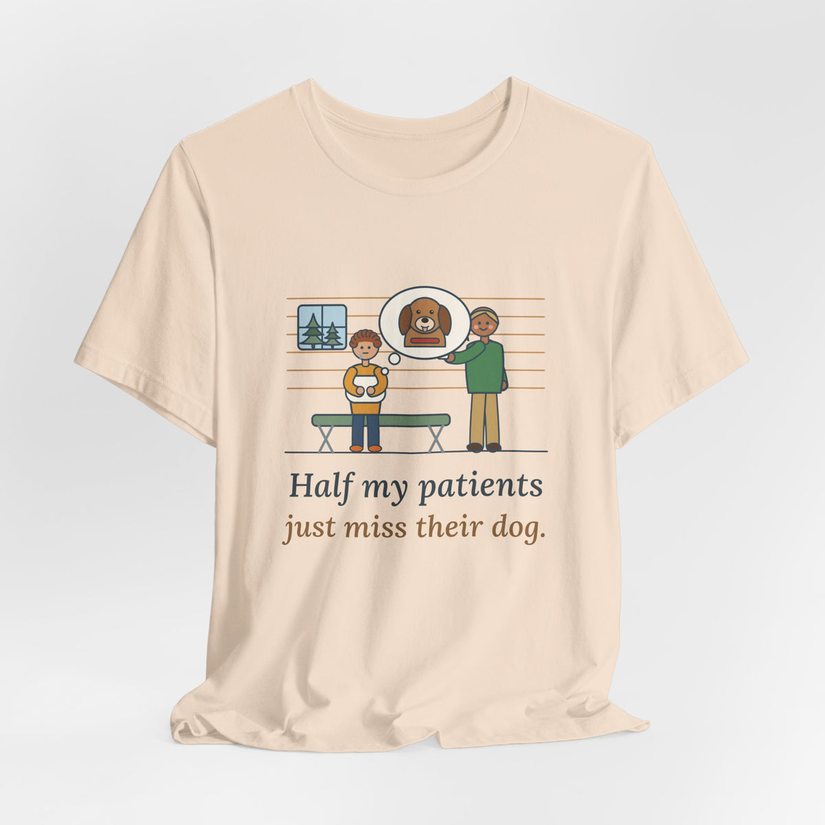 Camp Nurse T-Shirt - Half My Patients Just Miss Their Dog, Summer Camp Nurse Tee