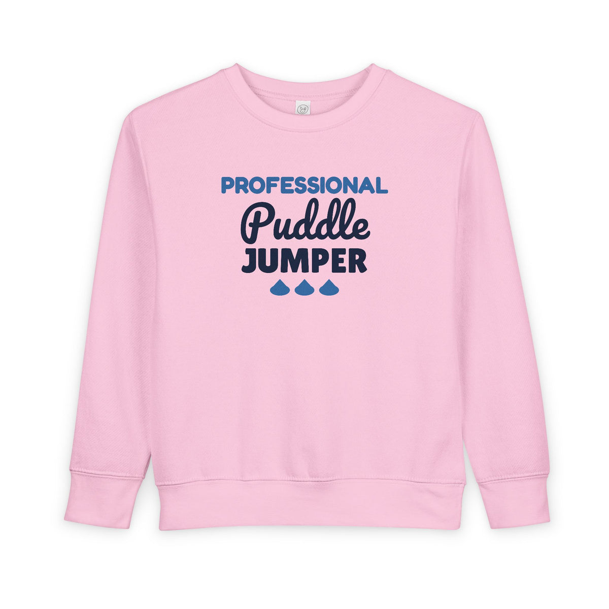 Professional Puddle Jumper Toddler Sweatshirt, Rainy Day Crewneck