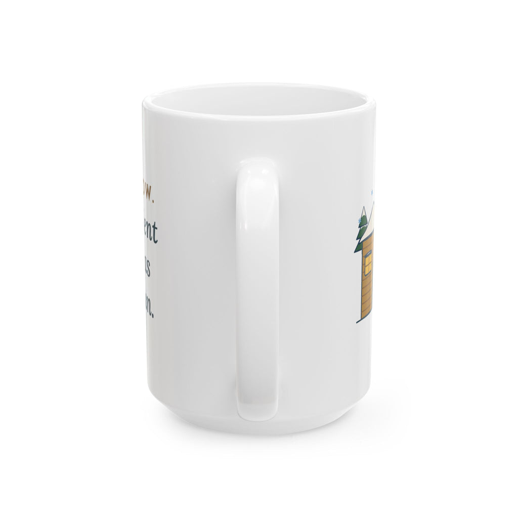 Large 15oz Ski Resort Clinic Nurse Mug - Every Patient Says It Was the Last Run