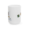 Large 15oz White Elephant Mug - Stolen Twice. Frozen on the Third. Party Gift