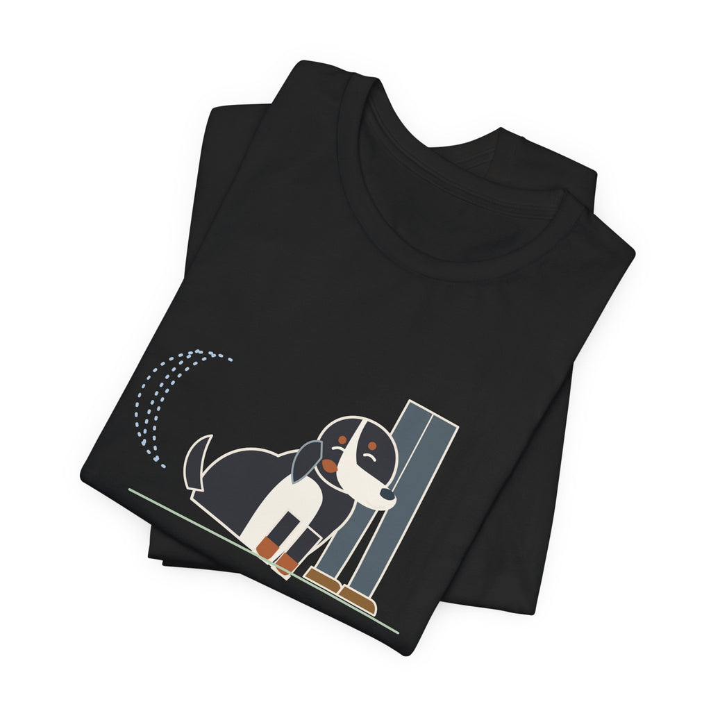Bernese Mountain Dog T-Shirt - Lean Incoming Funny Berner Lean Tee