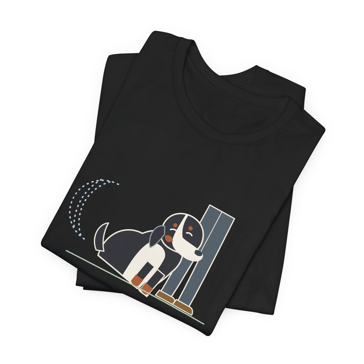 Bernese Mountain Dog T-Shirt - Lean Incoming Funny Berner Lean Tee