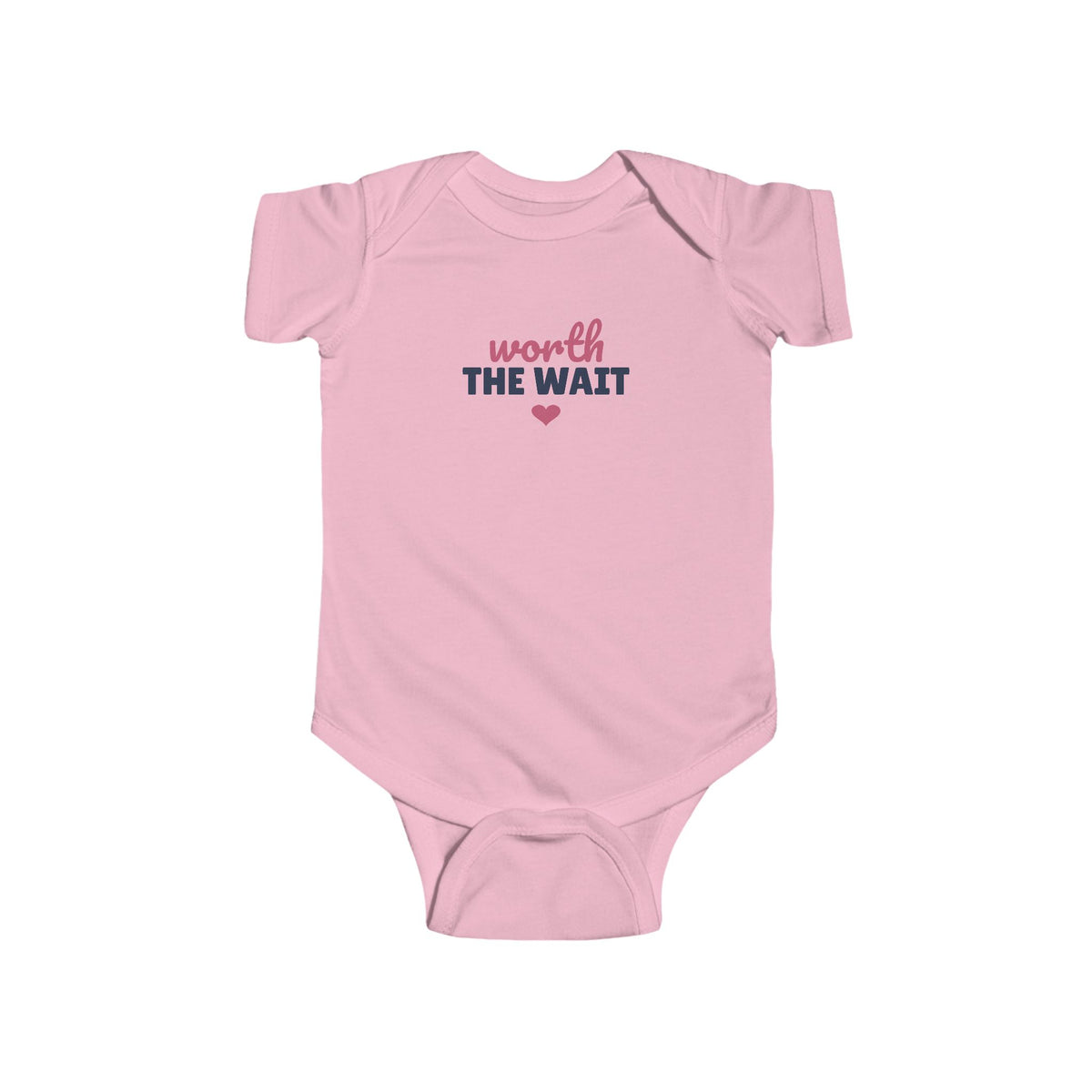 Worth the Wait Baby Bodysuit, Rainbow Baby Newborn Outfit