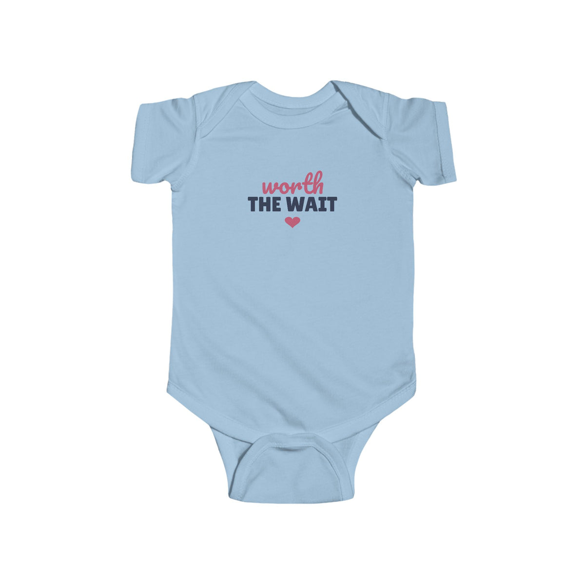 Worth the Wait Baby Bodysuit, Rainbow Baby Newborn Outfit
