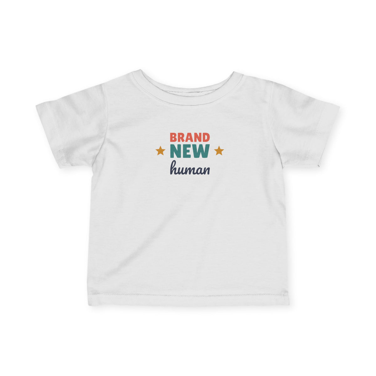 Brand New Human Baby T-Shirt, Funny Infant Tee