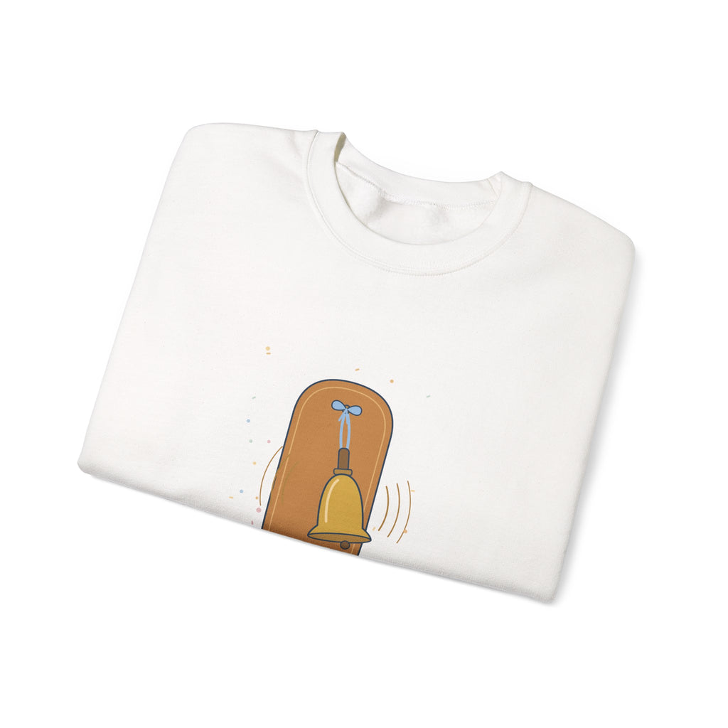 Oncology Nurse Crewneck Sweatshirt - My Favorite Sound Is the Bell Nurse Gift