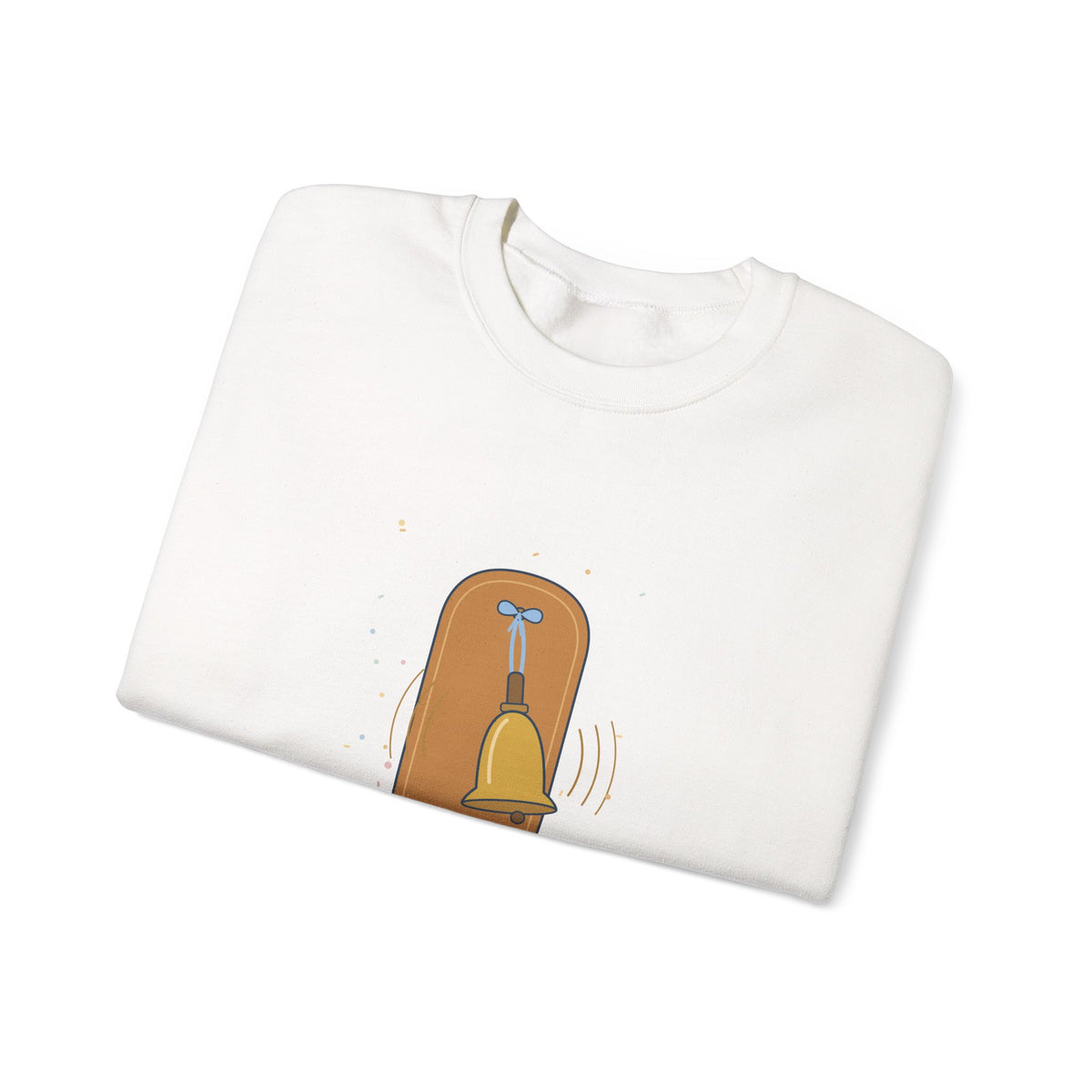 Oncology Nurse Crewneck Sweatshirt - My Favorite Sound Is the Bell Nurse Gift