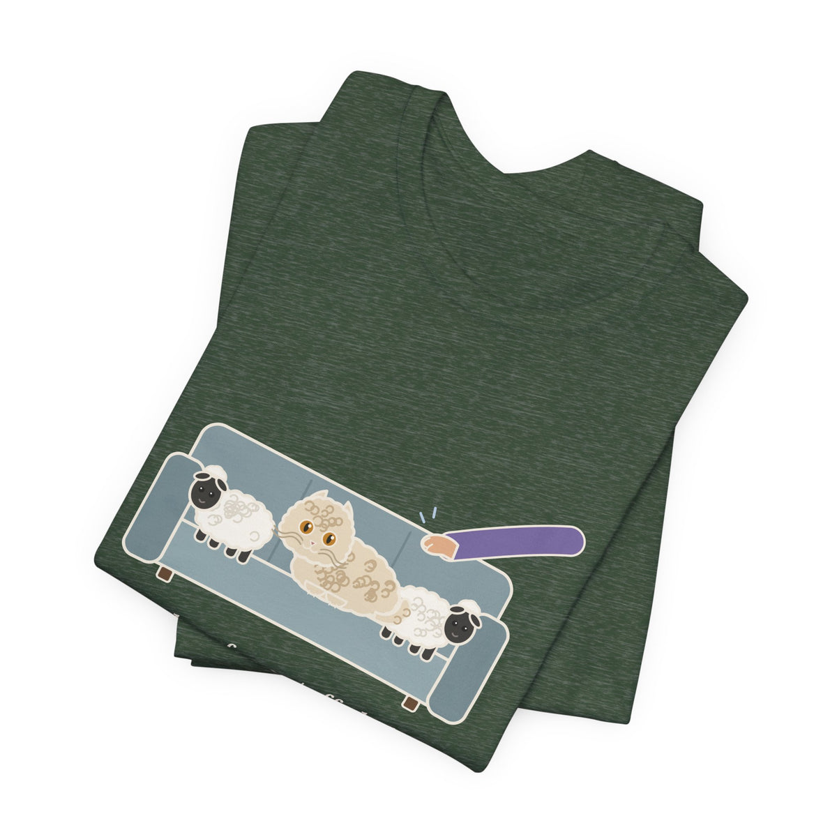 Selkirk Rex Cat T-Shirt - Mistaken for a Stuffed Sheep Twice This Week