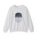 Some of Us Are Looking at the Stars Sweatshirt, Literary Oscar Wilde Quote Crewneck with Stargazer Curb
