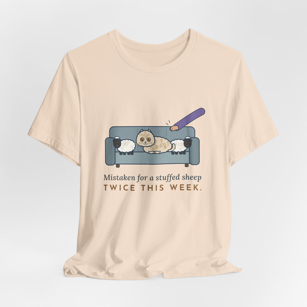 Selkirk Rex Cat T-Shirt - Mistaken for a Stuffed Sheep Twice This Week