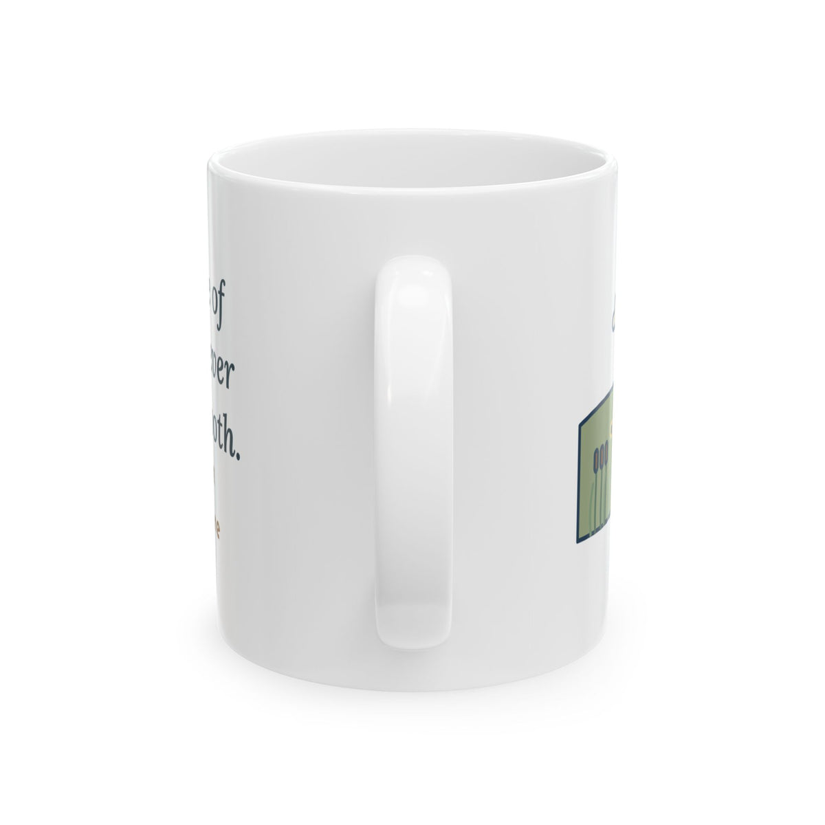 Shakespeare Quote Mug, The Course of True Love Never Did Run Smooth, Love Canoe on the River Bend Coffee Mug 11oz
