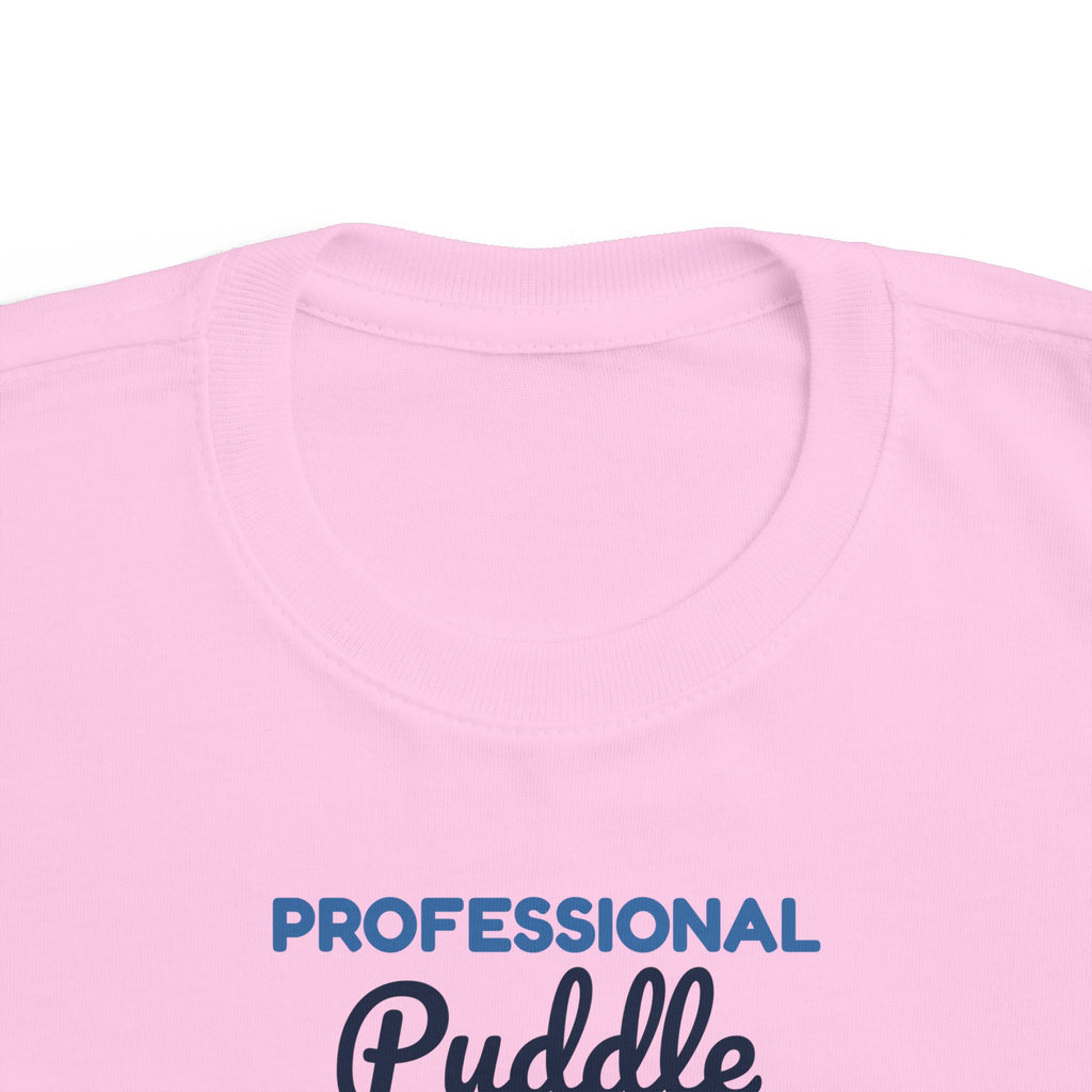 Professional Puddle Jumper Toddler T-Shirt, Rainy Day Kid Tee