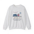 Christmas Tree Sweatshirt, Took It Down January 2, Still Vacuuming Needles on Valentine's Day, Funny February Cleanup Crewneck